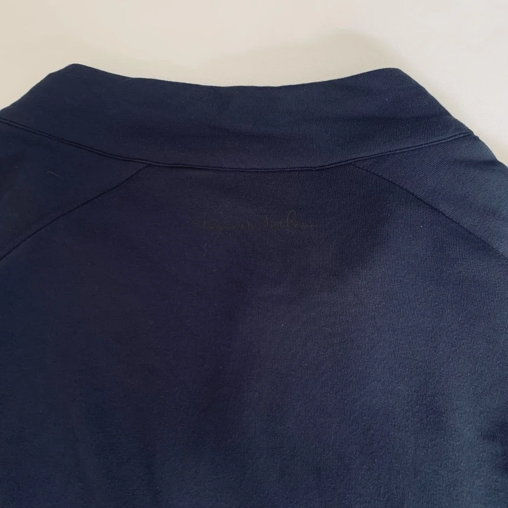 Travis Mathew Cloud Quarter Zip 2.0 Men XL Navy Blue Fleece Pullover Golf Sporty